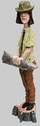 Click to see it big Chris, Holzskulptur
